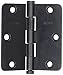 Baldwin 1435402I Radius Mortise Hinge, Distressed Oil Rubbed Bronze