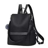 go-done Small Nylon Women Backpack Purse Anti-theft Fashion Travel Shoulder Bag,Ladies Single Should