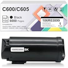 VersaLink C600 Black Toner Cartridge Compatible for VersaLink C605 106R03899 106R03919 Toner Cartridge for C600 C600DT C600DX C600DXF C600DXP C600N C605 C605X C605XLM Printer