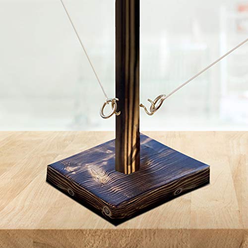 image for Kidyawn Ring Toss Games for Adults, Handheld Games with Shot Ladder Bu