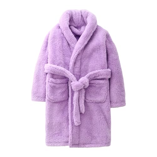 Baby Girl Clothes Unisex Kids Plush Animal Hooded Robe Multicolored Sleepwear with Pocket Fall Winter Outfits