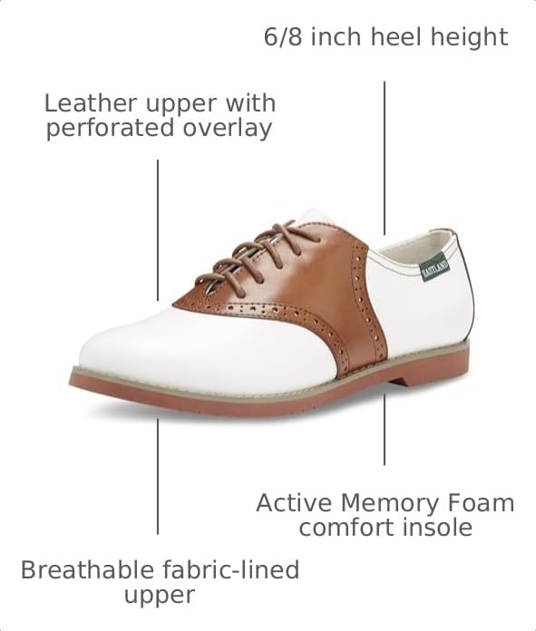 Eastland Women's Sadie Oxford, tan, 8.5 by Eastland - Image 3