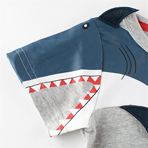 Boys Girls 3D Graphic 𝐂artoon Print T-Shirt Crewneck Short Sleeve Tees 2025 Fashion Trendy Kids Funny Cute Tops3