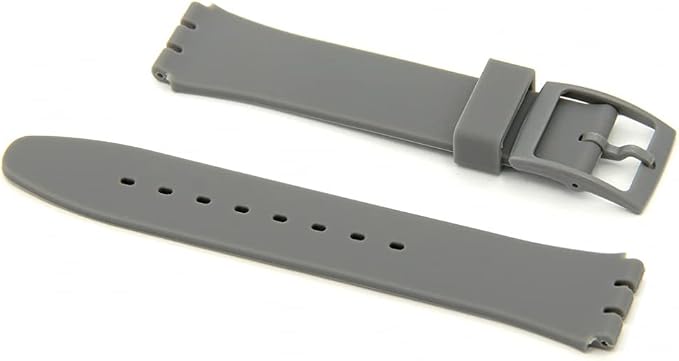 Cinturino per orologio Swatch in silicone liscio da 1,7 cm. : Amazon.it:  Orologi