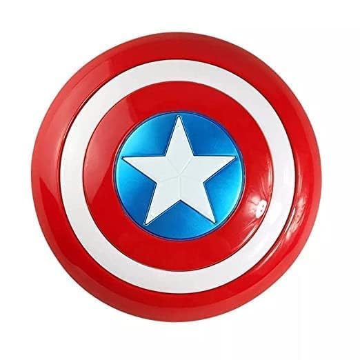 Party Port Capt America Superhero Premium Unbreakable Shield for Kids (Multicolor, Pack of 1)