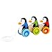 Produktbild Tooky Toy Holzspielzeug niedliche Pinguine zum Hinterherziehen mit bunten Farben - garantierter Spielspaß für Kinder ab 3 Jahren