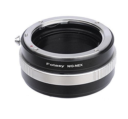 Bague Fotasy NG Monture E avec contrôle du diaphragme pour objectifs Nikkor F G AFS