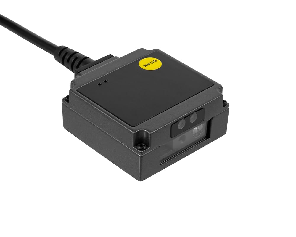 HDWR HD-S30 Scanner da tavolo codici a barre 1D, USB, automatico | Lettore fisso compatto, scansione a mani libere, per cassa, negozio e ufficio