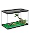 Duedusto Bearded Dragon Tank Accessories, Reptile Terrarium Liner Substrate for Leopard Gecko, Snake, Lizard and Tortoise, Non-Adhesive Reptile Carpet Bedding for Reptile Tank, Green