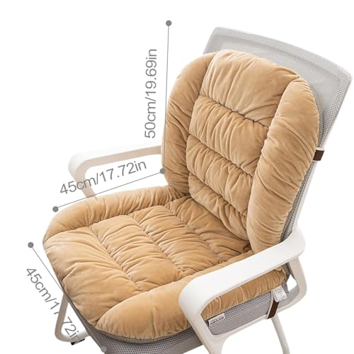 Coussin de chaise pliable et antidérapant doux pour salon et bureau