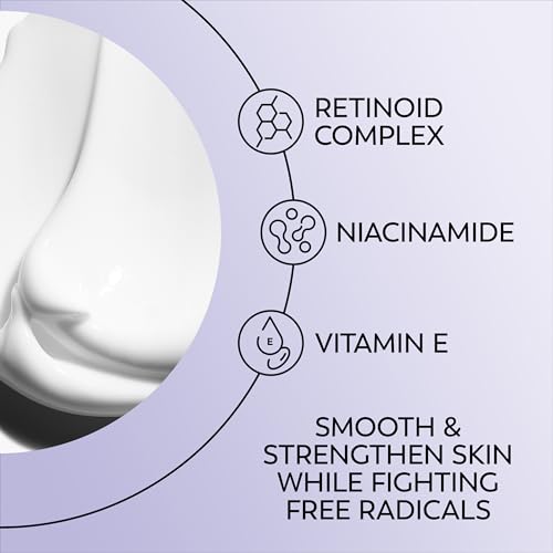 Olay Retinol 24 MAX Night Eye Cream, Fragrance Free Anti Aging Eye Cream for Fine Lines and Wrinkles, Hydrating Retinol Night Eye Treatment, Lightweight Moisturizing Eye Cream, 0.5 oz