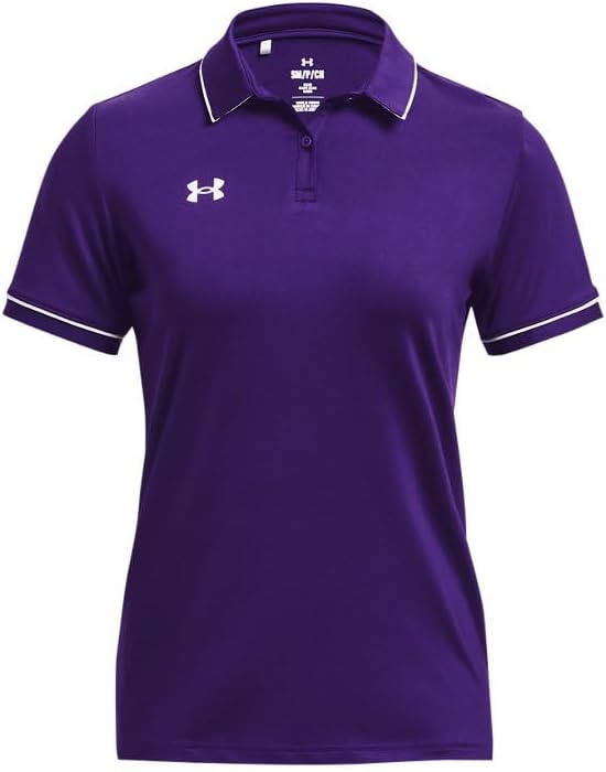 Under Armour Team Tipped Womens Short Sleeve Polo Shirt