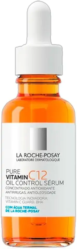 La Roche-Posay, Sérum Antirrugas para Peles Oleosas, Pure Vitamin C12 Oil Control