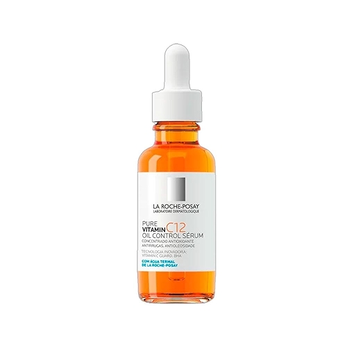 La Roche-Posay, Sérum Antirrugas para Peles Oleosas, Pure Vitamin C12 Oil Control La Roche-Posay, Sérum Antirrugas para Peles Oleosas, Pure Vitamin C12 Oil Control