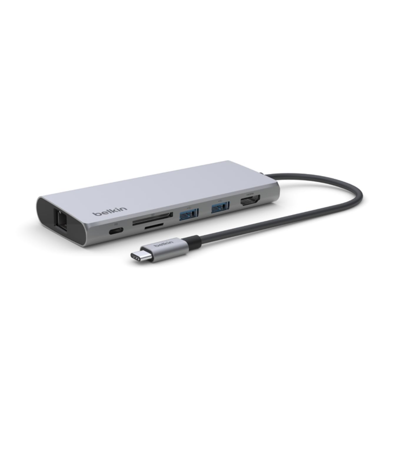 Amazon.com: Belkin 7-in-1 USB-C Hub, Multiport Adapter Dongle with