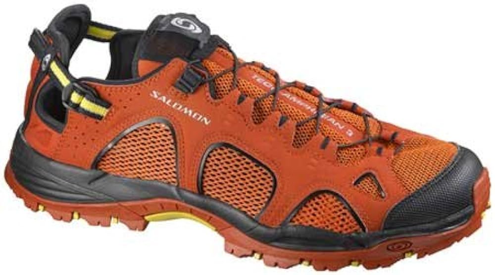 サロモン スポーツサンダル テックアンフィビアン 3 ブルー/オレンジ Amazon.co.jp: サロモン（SALOMON） テックアンフィビアン 3