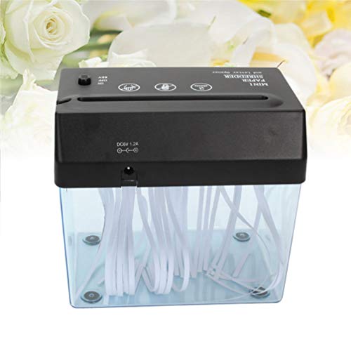 Kisangel Triturador de papel portátil Mini Triturador manual Triturador manual de documentos, ferram