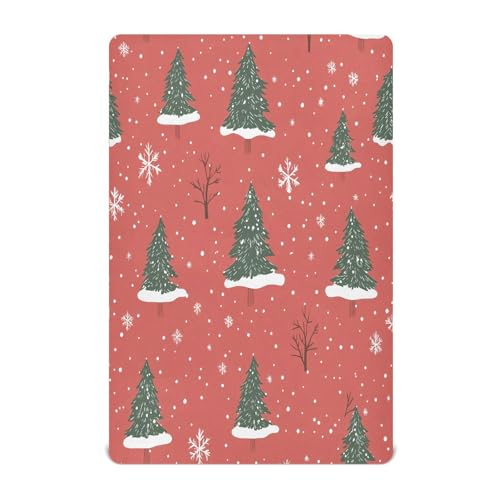 Ttgoth Sábana Bajera Ajustable para Cuna para niños y niñas, sábana de Punto Jersey para Cuna de bebé, sábana para Cuna estándar y colchón de Cama Infantil, acogedora, Suave, Transpirable, 27 x 39