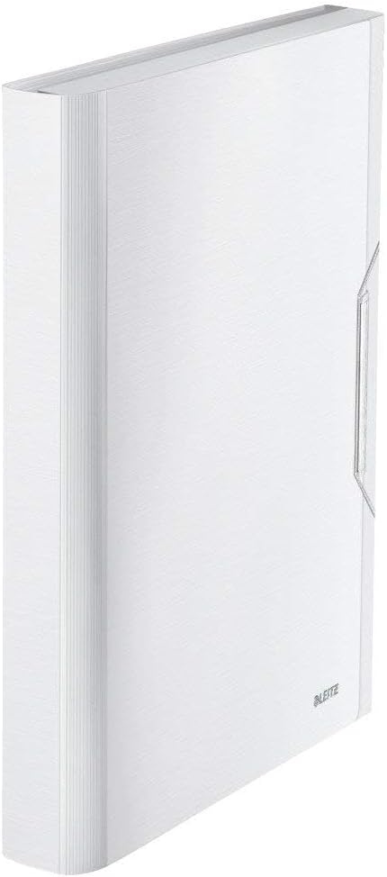 LEITZ 39570004 – Style PP Accordion Folder with 6 Dividers Plus 1 Extra Wide DIN A4 Arctic White