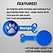 Personalized Dog Food Scoop, Pet Food Measuring Cup with Name, Kibble Scoop (7 oz - 7/8 cup)