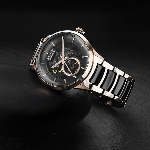 Titan Ceramic Fusion Automatic Anthracite Dial Watch - NT90174KD03 - Image 6