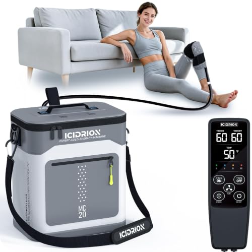 Image of Ice Machine for Knee After Surgery, Programmable & Quiet
