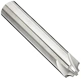 Melin Tool 16099 RCMG Carbide Corner Rounding End Mill, Uncoated (Bright) Finish, Non-Center Cutting, 0 Deg Helix, 4 Flutes, 2' Overall Length, 0.125' Cutting Diameter, 0.1875' Shank Diameter