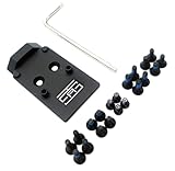 TSA® Adapter Plate for CZ® P-10 Optics Ready – Fits RMR/SRO/RCR & Holosun® 407C, 507C, 507COMP – CNC 6061 Aluminum with Screws & Hex Key