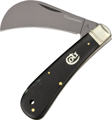 Colt Hawkbill Titanium Knife, Stainless