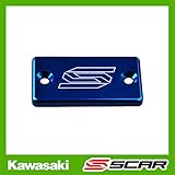 Stabile und langlebig. Bremszylinder deckel VORNE KAWASAKI KX KX-F KLX-OR 65 85 100 125 250 450 SCAR - Blau