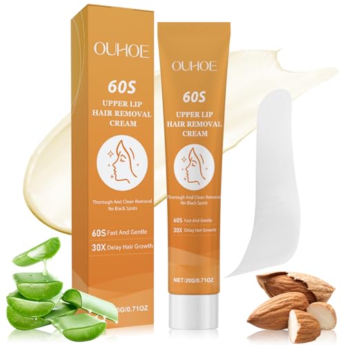 Gesichtshaarentfernungscreme Sanfte Oberlippen Haarentfernungs Creme