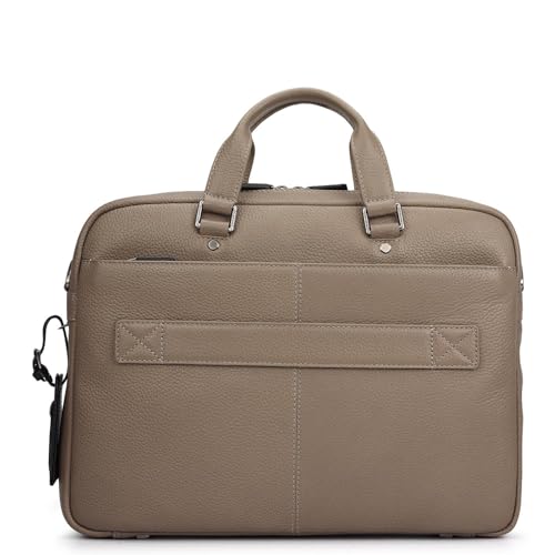 Image of Da Milano LeatherLaptop Bag for Men & Women | Laptop Messenger Bag | Fits Up To 15 inch Laptop | Ideal for Office Purpose (10122)