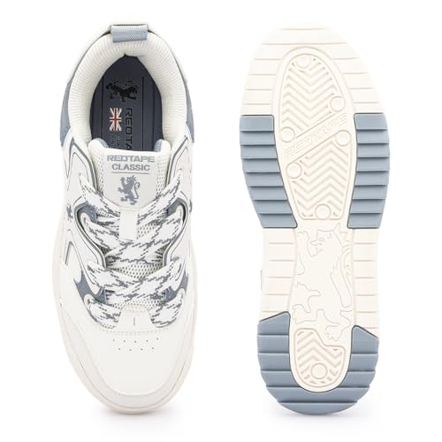 Image of Red Tape Super Sneaker for Women | Low-Cut Casual Style, Classic Footbed & Everyday Comfort