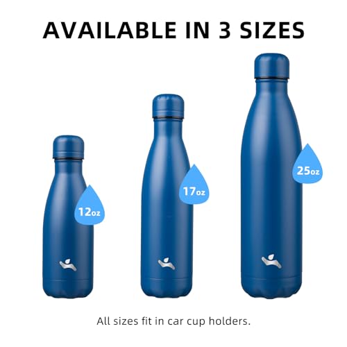 Image of Konokyo 24 Pack 12 oz Insulated Stainless Steel Water Bottle