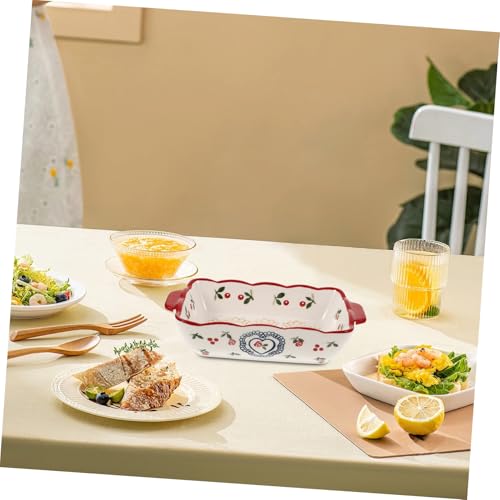 Plat à four en céramique rectangulaire pour vos repas quotidiens - 7