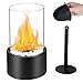 Produktbild Dreamhigh® Bioethanol Kamin, Tischkamin Indoor, Tischfeuer für Indoor & Outdoor mit Deko Steinen, Tragbare Bio Ethanol Feuerstelle, Unendliche Brenndauer