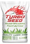 Avern Turbo Seed 7.8KG, Fast Growing Lawn Seed, Hard Wearing Grass, Dog Friendly, Can Germinate as Quick as 7 Days, Ideal for Overseeding or New UK Gardens (7.8KG)