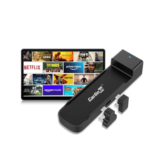 CarlinKit Car TV Mate apenas para carros com função CarPlay com fio de fábrica, compatível com Fire TV Sticks - streaming sem costura, sem necessidade de dispositivos extras, Wi-Fi de 2,4 GHz/suporta
