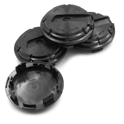 Enjoliveurs roue 65 mm noir sans autocollant pour jantes 57CR 57DR