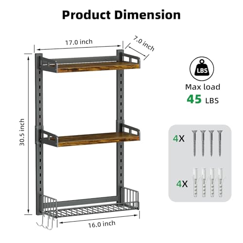 67% Off Kalrin 3-Tier Over Toilet Storage Shelves - Image 3