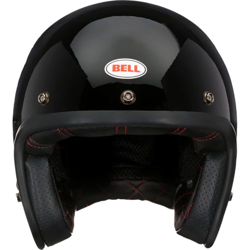 Casque Moto Rétro Bell Custom 500 Solid ECE - Couleur Black Taille M - 3