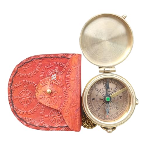 TAL The Antique's Lab Compás Grabado Thoreau 'Go Confidently' - Regalo Perfecto para Graduaciones, Cumpleaños y Aventuras para Hombres y Niños miniatura 3