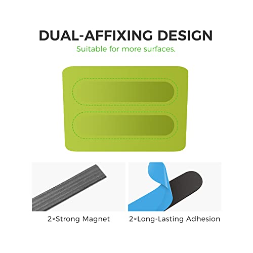 Loukin Magnetic Marker Holder, Dry Erase Marker Holder, Remote Control Holder, Magnetic Storage Organizer For Whiteboard Or Refrigerators (Green) #TOP3