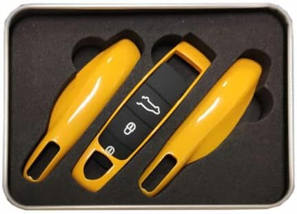 Miniatura 3 de TEAMWILL Funda de fibra de carbono para Porsche Panamera Cayenne Macan (rojo)