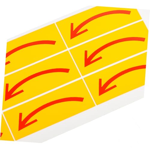 Autocollants flèches directionnelles de sol lot de 75 marquages adhésifs