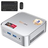 🖥️【Double Affichage 4K 60Hz et Productivité Maximale】Support double sortie d'affichage 4k 60hz pour une efficacité maximale. Le Mini PC MP50 dispose de ports HDMI et DP pour connecter deux moniteurs indépendants afin de doubler votre espace de travail visuel. Associé à la carte graphique Radeon Vega 8 cadencée à 1,20 GHz il offre une expérience vraiment fluide en 4096 x 2160 à 60 Hz. Ce mini ordinateur vous permet de lire des vidéos de référence tout en montant des séquences ou de suivre les tendances boursières tout en rédigeant des rapports pour éliminer les tracas liés au basculement fréquent entre les fenêtres.