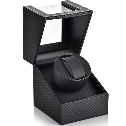 Uhrenbeweger 1 Uhr Automatik Uhrenbeweger: LOSGATOS Watch Winder für Automatikuhren mit Batteriebetrieb oder Netzteil Uhrendreher für Herren und Damen