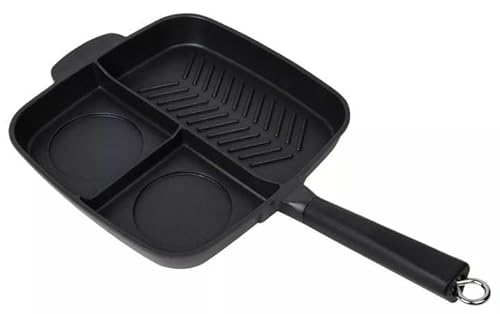 NonStick 3 Section Meal Set 11 Black Review