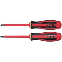 Amazon | ベッセル(VESSEL) メガドラ 絶縁ドライバー -0.8×5×75 感電