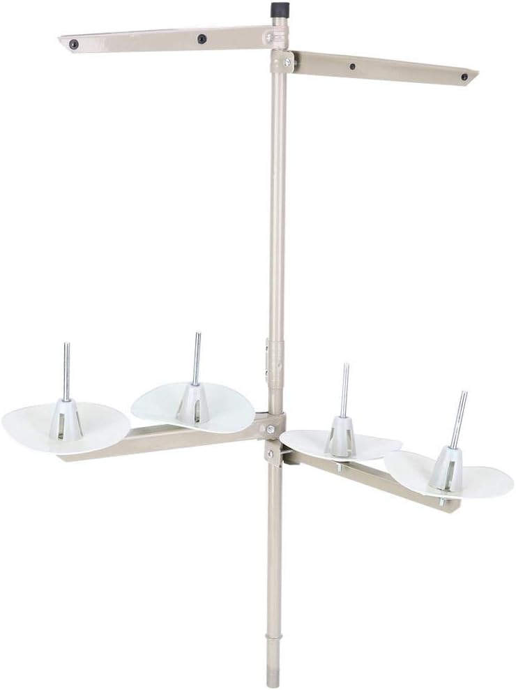 Thread Spool Stand Sewing Machine Thread Rack for Home Quilting Sewing Machine Accessories(4-Thread)
